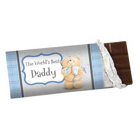 Personalised Forever Friends No1 Trophy 100g Chocolate Bar